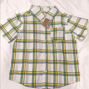 Brand new Crazy 8 plaid shirt